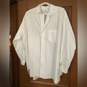 Frank and Eileen super luxe oversized blouse